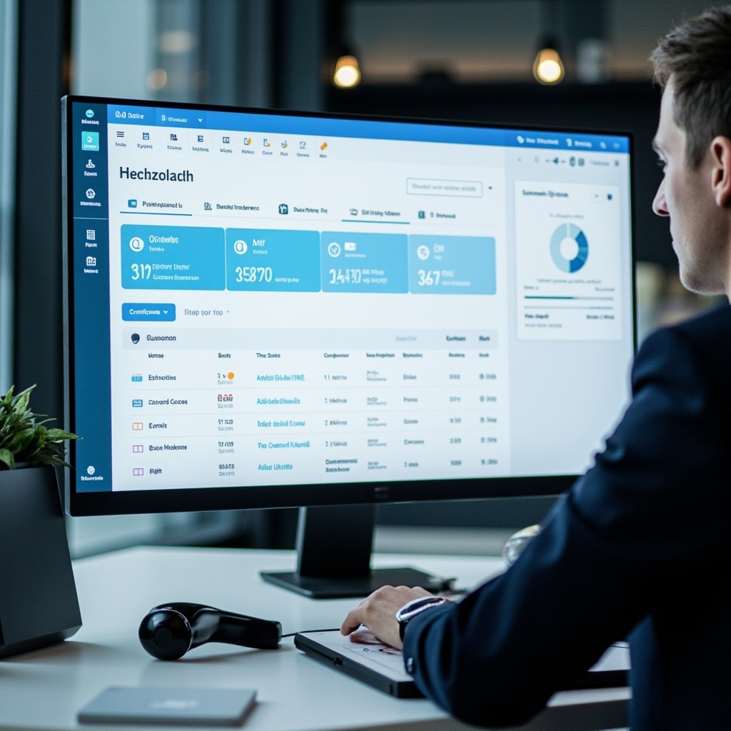 Lead capture CRM dashboard